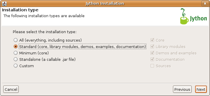 ironpython-jython-scala/jython-installation-type.png