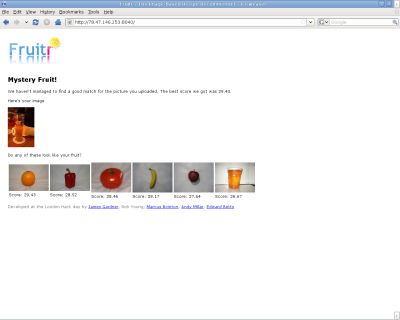 Screenshot of fruitr.co.uk
